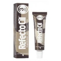 Refectocil Eyelash And Eyebrow Tint henna do brwi i rzs 3 Natural Brown 15ml