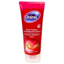Unimil Luscious zmysowy el do masau Soczysta Truskawka 200ml