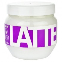 Kallos Latte Hair Mask With Milk Protein maska do wosw zniszczonych zabiegami chemicznymi 800ml