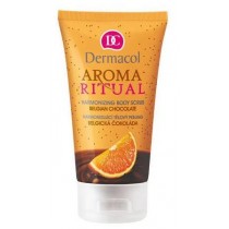 Dermacol Aroma Ritual Harmonizing Body Scrub peeling do ciaa Belgian Chocolate 150ml