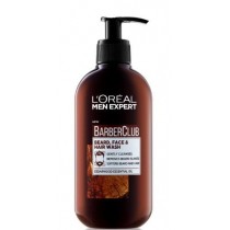 L`Oreal Men Expert Barber Club Beard Face Hair Wash 3in1 Żel do mycia brody, twarzy i włosów 250ml