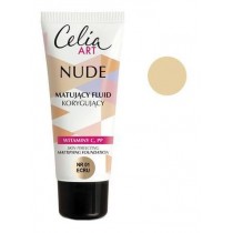 Celia Art Nude matujcy fluid korygujcy 01 Ecru 30ml