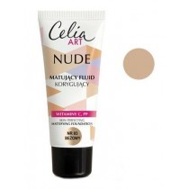 Celia Art Nude matujący fluid korygujący 03 Beżowy 30ml