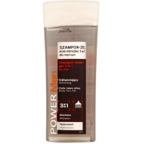 Joanna Power Men Refreshing Shampoo-Shower Gel 3in1 odwieajcy szampon-el 3w1 100ml