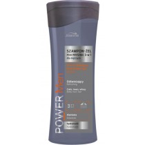 Joanna Power Men Refreshing Shower Gel & Shampoo 3in1 For Men odwieajcy el pod prysznic 3w1 dla mczyzn 300ml