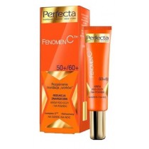 Perfecta Fenomen C Rozjaśnienie Likwidacja Worków Redukcja Zmarszczek 50+/60+ Krem pod oczy i na powieki 15ml