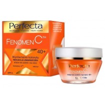 Perfecta Fenomen C Wyrównanie Kolorytu Redukcja Zmarszczek 40+ Krem na dzień i noc 50ml