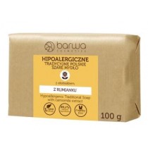 Barwa Hipoalergiczne tradycyjne polskie szare mydo Rumianek 100ml