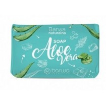 Barwa Naturalna Soap pielgnacyjne mydo w kostce do rk i ciaa Aloe Vera 100g