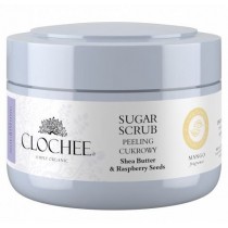 Clochee Mango Fragrance Nourishing Sugar Scrub Odywczy peeling cukrowy Shea Buter & Raspberry Seeds 250ml