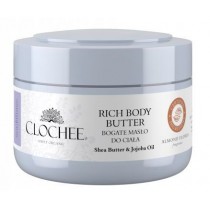 Clochee Mango Fragrance Rich Body Butter Bogate maso do ciaa Shea Butter & Jojoba Oil 250ml