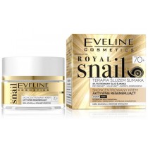 Eveline Royal Snail 70+ terapia �luzem �limaka skoncentrowany krem aktywnie regeneruj�cy na dzie� i na noc 50ml