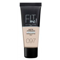 Maybelline Fit Me Matte & Poreless Foundation podkład matujący 97 Natural Porcelain 30ml