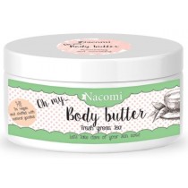 Nacomi Body Butter maso shea z olejem arganowym Zielona Herbata 100ml