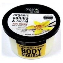 Organic Shop Organic Vanilla & Orchid Body Mousse mus do ciaa Burboska Wanilia i Orchidea 250ml