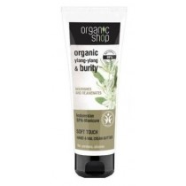 Organic Shop Organic Ylang-Ylang & Burity Soft Touch Hand&Nail Cream-Butter kremowe maso do rk i paznokci 75ml