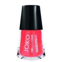 Joko Find Your Color lakier do paznokci z winylem 110 Paradise Coral Mat 10ml