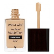 Wet N Wild Photofocus Foundation wygadzajcy podkad do twarzy Classic Beige 30ml