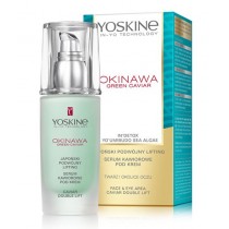 Yoskine Okinawa Green Caviar Japoski Podwjny Lifting Serum kawiorowe pod krem na twarz i okolice oczu 30ml