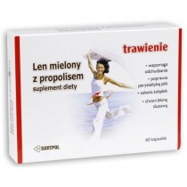 Bartpol Len Mielony z Propolisem suplement diety 60 kapsuek