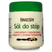 Bingo Spa Sól do stóp z ekstraktem z kasztanowca i olejkiem z drzewa herbacianego 550g