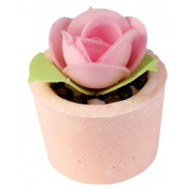 Bomb Cosmetics Garden Party Bath Mallow babeczka do kąpieli Pączek Róży 30g