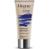 Lirene Nature Matte fluid matujący do twarzy 12 Naturalny 30ml