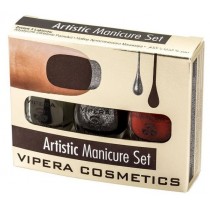 Vipera Artistic Manicure zestaw lakierw do paznokci 06 Dracula 3x5,5ml