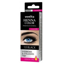 Venita Professional Henna Color Gel żelowa farba do brwi i rzęs 1.0 Black