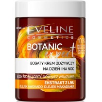 Eveline Botanic Expert bogaty krem odywczy na dzie i noc Ekstrakt z Lnu 100ml