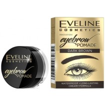 Eveline Eyebrow Pomade pomada do brwi Dark Brown