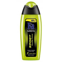 FA Men Sport Double Power Żel pod prysznic do mycia ciała i włosów dla mężczyzn 400ml