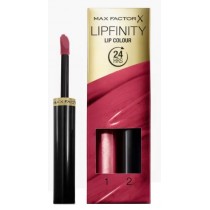 Max Factor Lipfinity Lip Colour pomadka do ust 335 Just In Love 2,3ml + Top Coat 1,9g