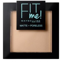 Maybelline Fit Me Matte Poreless Pressed Powder puder matujcy do twarzy w kompakcie 120 Classic Ivory 9g