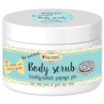 Nacomi Body Scrub peeling do ciaa wiee Ciasto z Papaj 200g