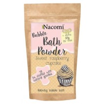 Nacomi Bubble Bath Powder puder do kąpieli Sweet Raspberry Cupcake 150g