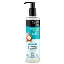 Organic Shop Natural Nourishing Shampoo naturalny szampon odywczy do wosw Argan & Amla 280ml