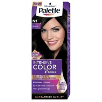 Palette Intensive Color Creme Hair Colorant farba do wosw w kremie N1 Black
