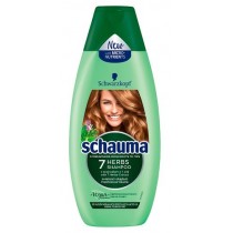 Schauma 7 Herbs Shampoo ziołowy szampon do włosów 400ml