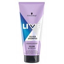 Schwarzkopf Live Silver Shampoo Yellow Neutralizer szampon do wosw neutralizujcy ty odcie 200ml