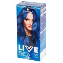 Schwarzkopf Live Ultra Brights or Pastel farba do włosów koloryzacja półtrwała 095 Elektryczny Błękit