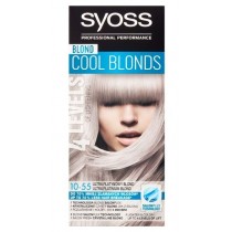 Syoss Permanent Coloration farba do włosów trwale koloryzująca 10-55 Ultra Platinowy Blond