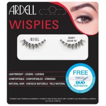 Ardell Baby Demi Wispies para sztucznych rzęs Black + Adhesive 59g