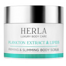 Herla Luxury Body Care Firming & Slimming ujdrniajco-wygadzajcy peeling do ciaa Ekstrakt z Planktonu & Lipidy 200ml