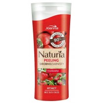 Joanna Naturia drobnoziarnisty myjcy peeling do ciaa Truskawka 100g