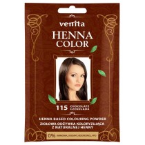 Venita Henna Color zioowa odywka koloryzujca z naturalnej henny 115 Czekolada 25g