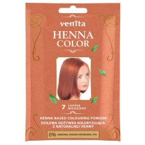 Venita Henna Color zioowa odywka koloryzujca z naturalnej henny 7 Miedziany 25g