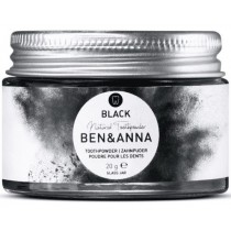Ben & Anna Natural Toothpaste naturalny wybielający proszek do zębów z aktywnym węglem 20g
