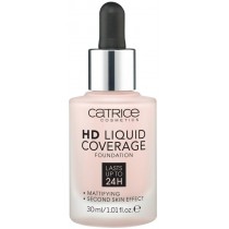 Catrice HD Liquid Coverage Foundation 24H matujcy podkad do twarzy 002 Porcelain Beige 30ml