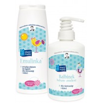 Skarb Matki zestaw emolientw dla niemowlt i dzieci Balbinek 250ml + Emulinka 250ml